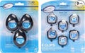 Air Jungles Car Air Freshener Vent Clip Bundle New Car Scent 3 Count + 6 Count (Total 9 Clips 4 ml Each) Up to 270 Days Freshness