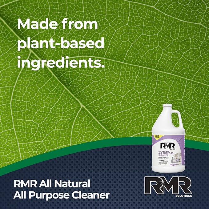 RMR All Natural All-Purpose Cleaner - Non-Toxic Rinse-Free Multipurpose Cleaning Supplies Biodegradable 1 Gallon Bottle Modern Botanical Scent
