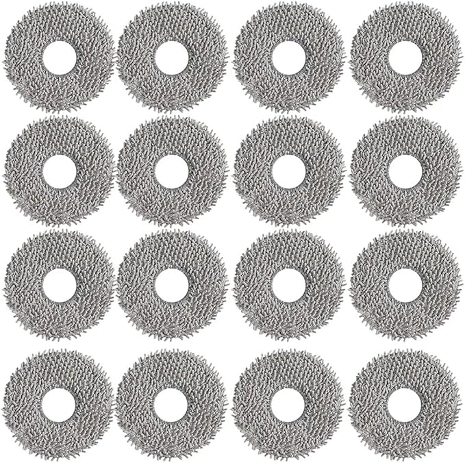 Compatible For Ecovacs Compatible For Deebot X5 MAX Mop Cloths Parts Compatible For Ecovacs X5 Pro Ultra Robot Vacuum Cleaner(16PCS)