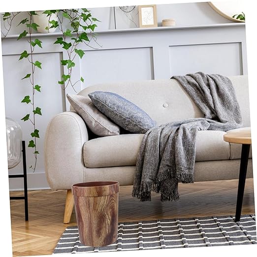 Vaguelly Large Kitchen Garbage Can Lid Meticulously Crafted Wastebasket Perfect for Home Office Bedroom Storage