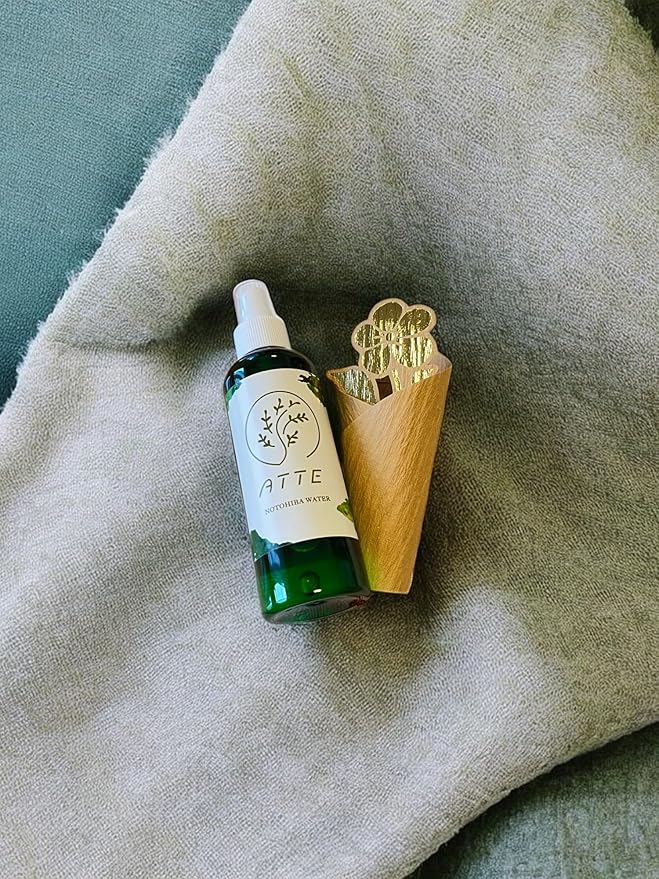 Hinoki Wood Water Deodorizer Spray - 100% Natural - 200 ml - Plant-Based Air Freshener - Odor Eliminator - Room Spray - Noto Hiba Cypress - Made in Japan