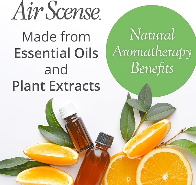 Air Scense Essential Oil Air Freshener Non-Aerosol 7 Ounce 3 Pack (Very Citrusy Bundle)