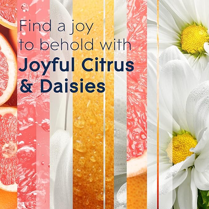 Glade Automatic Spray Refill Air Freshener for Home and Bathroom Joyful Citrus &amp Daisies 6.2 Oz 3 Count
