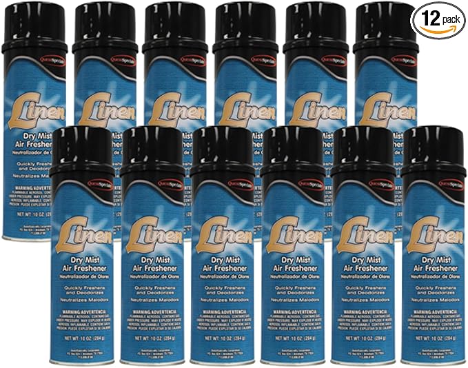 Quest 3480 LINEN Dry Air Freshener (Case of 12)