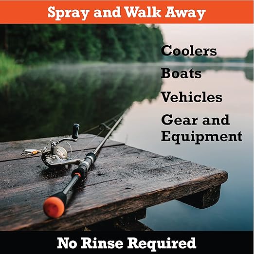 SNiPER II Disinfectant Cleanser and Odor Eliminator Cleaner for Outdoor Disinfecting Purposes Use for Hunting Fishing and Camping Made in the USA 16 Ounce Spray Bottle