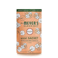 MRS. MEYER'S Clean Day Air Freshener Sachets Fragrance for Your Locker Car Closet and Gym Bag Geranium Pack of 3