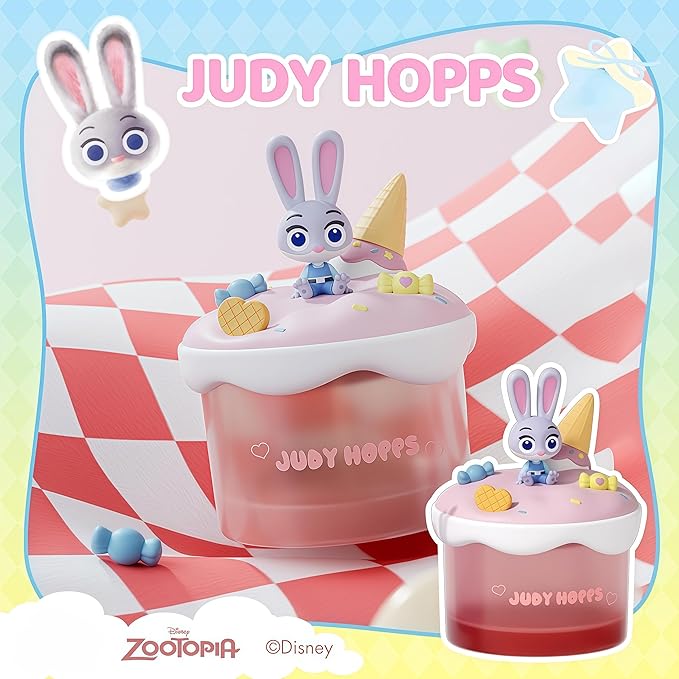 MINISO Disney Zootopia Themed Ornament Car Air Freshener Cute Natural Stone Decor Exquisite for Collection and Gifting (Flash)