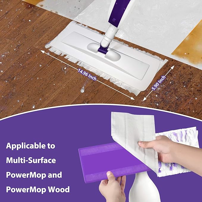 Spray Mop for Floor Cleaning System with 3 Washable Pads&amp 25 Disposable Refills for Hardwood Laminate Tile Floor Dust Cleaning.