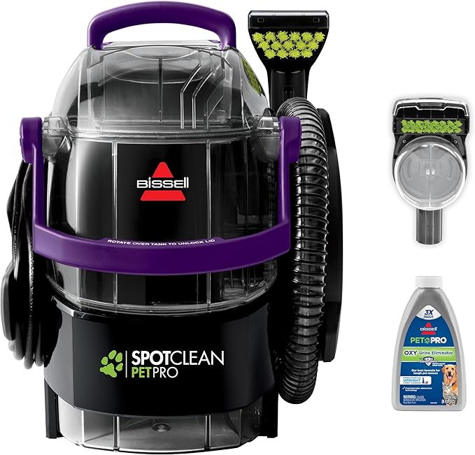 Bissell SpotClean Pet Pro Portable Carpet Cleaner 2458