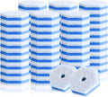Aimery 60 Counts Blue Disposable Toilet Bowl Cleaning Wand Refills Compatible With Much Wands (60 Blue)