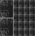 Black Thickened Garbage Bags 80x100cm 2.5 Mil 25pcs Bathroom Kitchen Wastebasket Trash Bags for Bedroom and Household Use