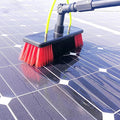 Cleaning Brush 20Ft 6M Water Fed Telescopic Window Cleaning Pole Solar Panel Extendable Extended Extension Hose Fed Squeegee Brush Tool Kit Window Cleaner