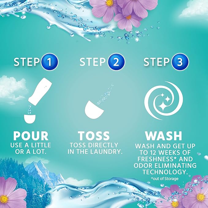 Purex Crystals In-Wash Fragrance and Scent Booster Fresh Mountain Breeze 21 Ounce