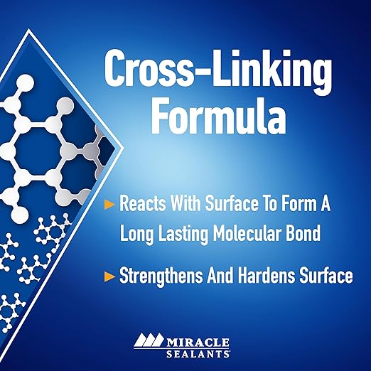 Miracle Sealants 511 Impregnator Advanced Penetrating Sealer for Countertops Stone Tile &amp Grout Quart