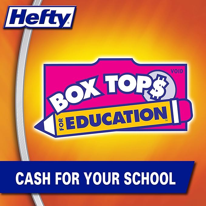 Hefty Easy Flaps Multipurpose Large Trash Bags Unscented 30 Gallon 40 Count
