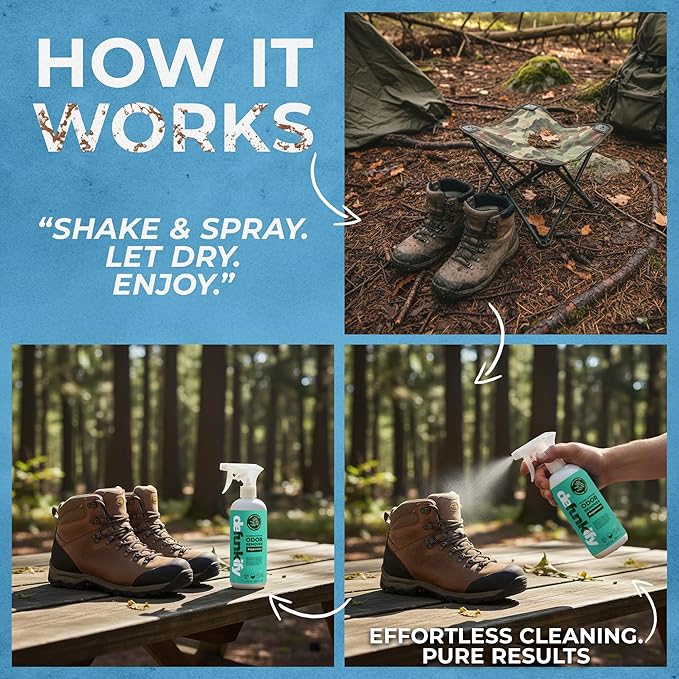 Fabric Freshener Spray 32oz. 'Peppermint' Odor Remover Spray. Shoe Deodorizer Carpet Deodorizer Odor Eliminator for Strong Odors Cleaning Supplies. ProvenSafe™ Fabric Freshener for Sensitive Gear