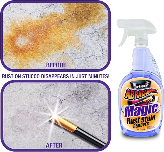 Abracadabra® Duo Contractor Strength Wonder Cleaner- 16oz and Magic Rust Remover 32oz