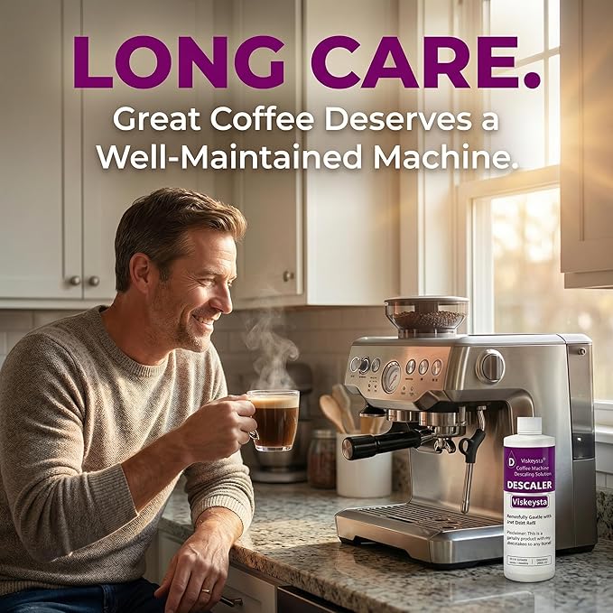 Descaling Solution for OXO Coffee Makers 16.9 fl oz (500ml) Descaler Liquid 4 Uses Citric Acid Formula
