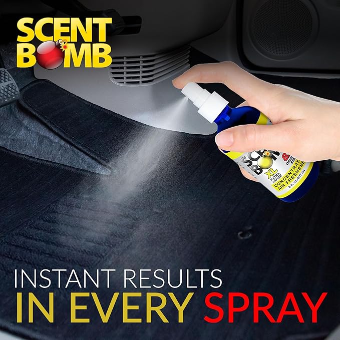 Scent Bomb Air Freshener Spray Long-Lasting Odor Eliminator for Home &amp Car Effective Deodorizer Spray for Kitchen Bathroom Fresh Room Spray &amp Smell Neutralizer Pineapple