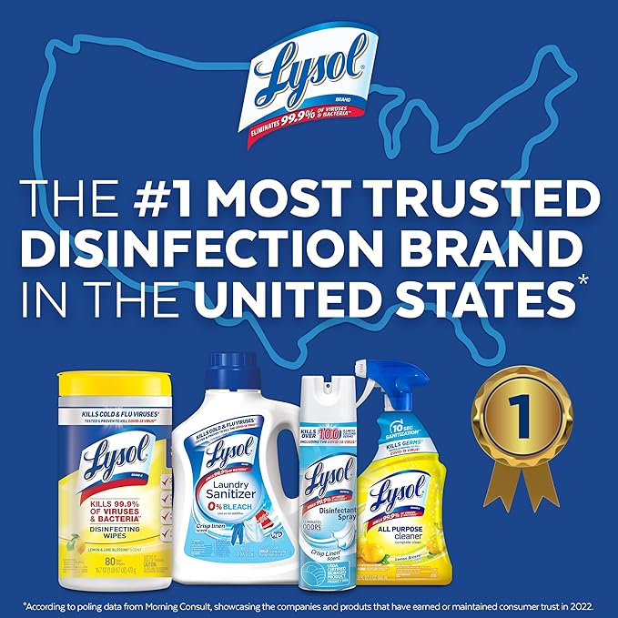 Lysol Lime &amp Rust Toilet Bowl Cleaner Gel For Cleaning and Disinfecting Destroys Stains including those from Hard Water and Rust 24oz (Pack of 9)