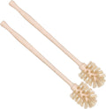 REDECKER Bottle Brush Cleaner - Horsehair and Beechwood Handle for Vases Pitchers Mugs and Baby Bottles 13-3/4 Inch - Horsehair Bottle Brush - Wooden Bottle Brush - Wood Bottle Scrubber
