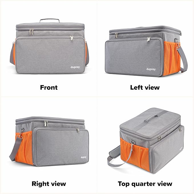 Dupray The Awesome Bag for Neat &amp Neat Plus Steam Cleaners Adjustable Storage &amp Carrying Case Durable Polyester with Shoulder Strap and Top Handle