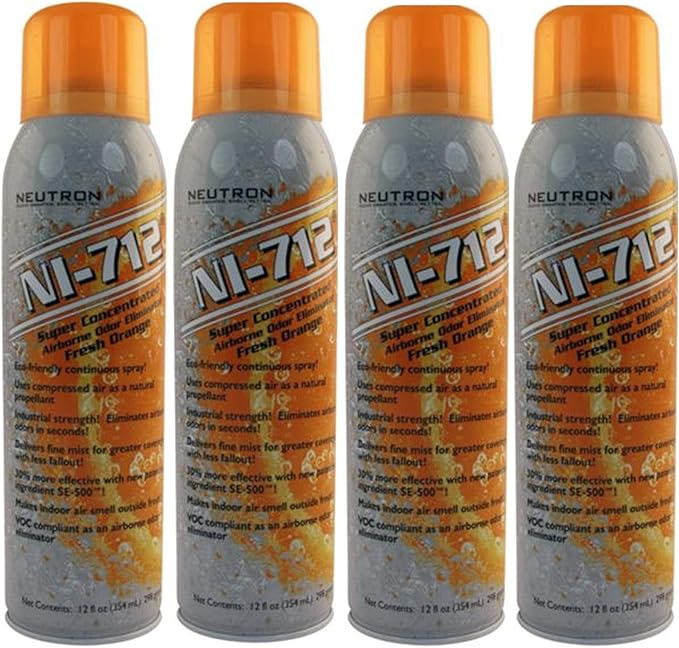 Ni-712 Neutron Industries Orange Dry Mist 14oz (4 Pack)