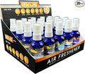 Exus Pump Spray Concentrated Oil Based Odor Eliminator &amp Air Freshener Use for house car bathrooms Kitchen office. Strong Air freshener Display Mix (20 Count)