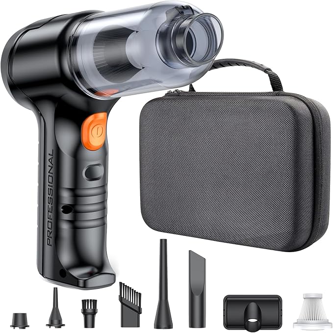 SEALIGHT Mini Car Vacuum Portable Cordless With 13000pa High Power Suction Lightweight and Compact Handheld Cleaner for Car &amp Home