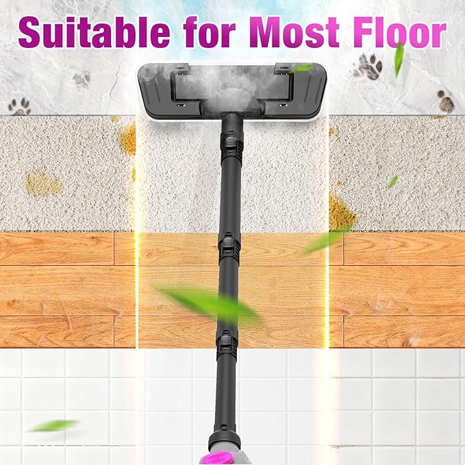 Steam Mop For WHL-622 Steam Cleaner: Effortlessly Transform Your Handheld Steamer into a Floor-Cleaning Powerhouse