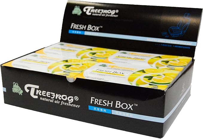 Air Freshener Lemon Scent 5 Pack Treefrog Fresh Box Lemon Tree Frog Last Long Large Size Car Air Freshener