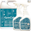 GymCide Disinfectant Cleaner and Deodorizer for Gyms Sports Equipment and Fitness Centers Bundle (1 Concentrated Gallon and 2-32 Ounce Bottles)