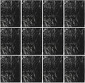 VICASKY 25pcs Black Plastic Trash Bags 90x110cm Thick 2.5mil Kitchen Bathroom Garbage Liners for Office and Home Waste Disposal