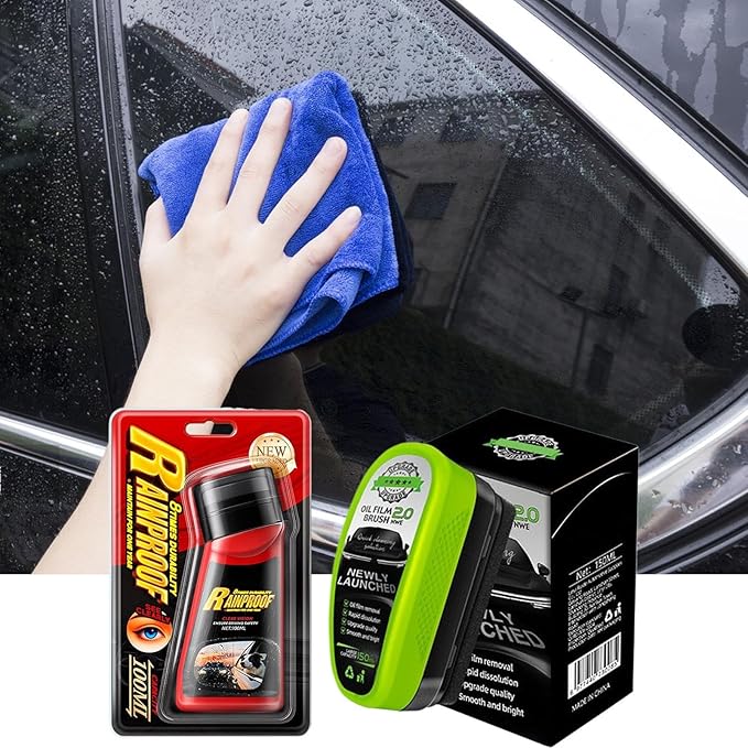 Window Fog SprayDeep Cleaning Long Lasting All Weather Mirrors Care - Coating Agent Car Glass Cleaner | for Lens Window Shower Door Marine Vehicles Windshield