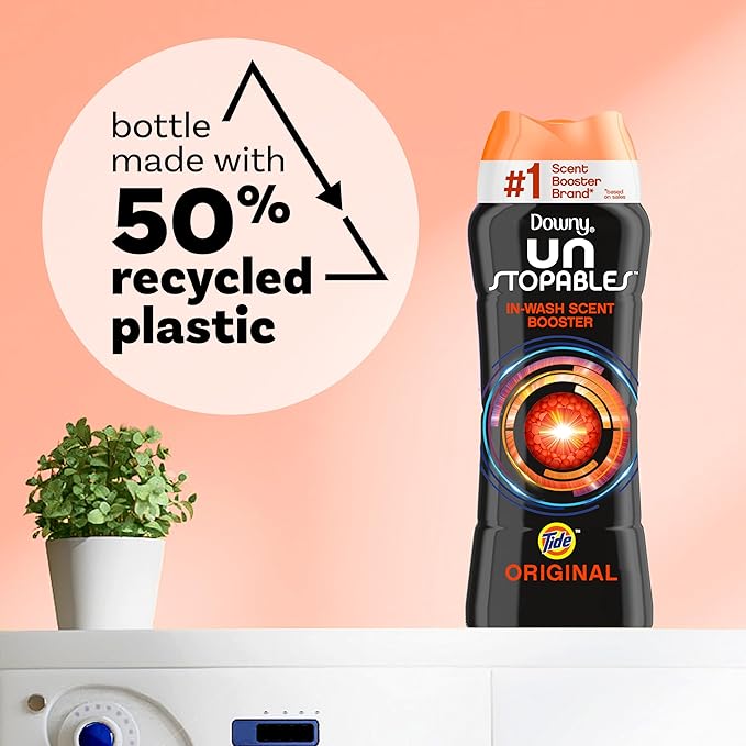 Downy Unstopables In-Wash Laundry Scent Booster Beads Tide Original 13.4 oz