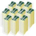 200 Pcs Individually Wrapped SpongesUncompressed Non Scratch Scrouing Sponges for Household Cleaning Dishes Kitchen Airbnb Apartment Car Bike