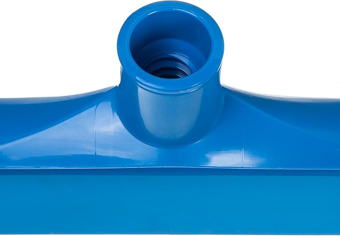 SPARTA 3656714 Plastic Floor Squeegee Shower Squeegee Heavy Duty Squeegee with Rubber Blade for Windows Glass Shower Doors Floors Windshields 20 Inches Blue (Pack of 2)