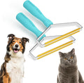 Uproot Cleaner Pro Pet Hair Removal Tool -2 Pack-Special Dog Hair Remover Multi Fabric Edge and Carpet Rake by Uproot Clean-Cat Fur Remover for Couch Pet Towers Rugs Cat Mats and Trunks &amp Much