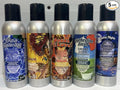 Smoke Odor Exterminator 198 gm/ 7 oz Large Spray Blue Serenity Set of Five Cans. Assortment (5) Includes Blue Serenity Fierce Peace &amp Love Cabin Nights and Clothesline Fresh.
