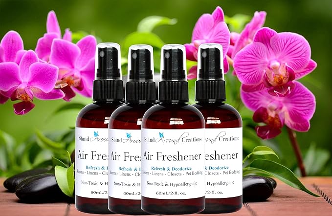 Sun &amp Sand - Set of 4-2-oz./each - Concentrated Spray Air-Freshener/Deodorizer