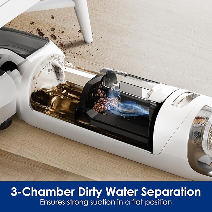 Tineco Floor ONE Stretch S6 Cordless Wet Dry Vacuum Cleaner&ampA20 Cordless Stick Vacuum Cleaner Up to 40Min-Runtime 3 Modes for Multi-Level Messes