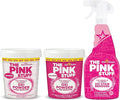 Stardrops - The Pink Stuff - The Miracle Laundry Stain Removing Kit - Oxi Powder Whites - Oxi Colors - Oxi Stain Spray (1 White's Powder 1 Color's Powder 1 Stain Remover) 3 Piece Set (PSLWCS)