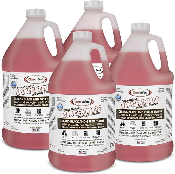 Natural Powerful Outdoor Cleaner Multi-Use Formula Powers Through Stains on Decks Siding Fences Concrete and More (4)
