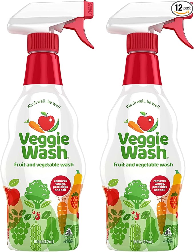 Generic Veggie Wash Wash Fruit &amp Vegetable 16oz Pack of 12