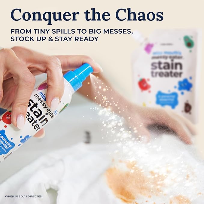 Miss Mouth's Messy Eater Stain Treater Refill Ready Bundle and Stain Pens