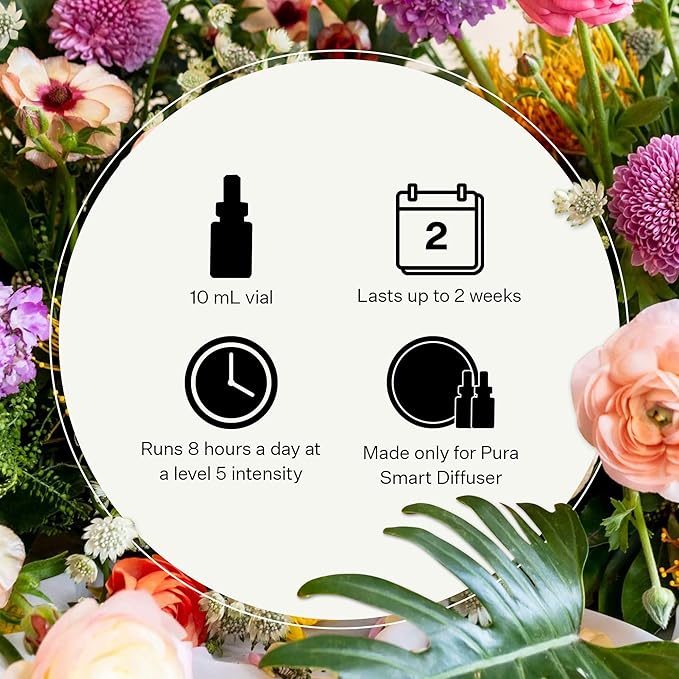 Pura Smart Home Plug-in Diffuser Refills by Apotheke (Sea Salt Grapefruit) - Pura Fragrance Refills - Long-Lasting Aromatherapy Air Freshener Fragrance Products with Perfume-Grade Essential Oils