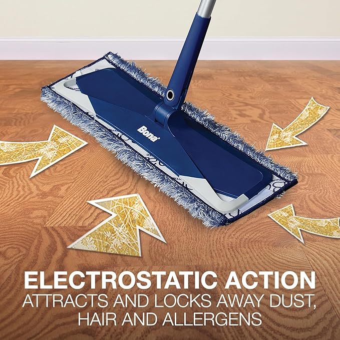 3 Pack Bona Dusting Pad | Designed on Hardwood Stone Tile and Laminated Floors | 4 W x 15 L…