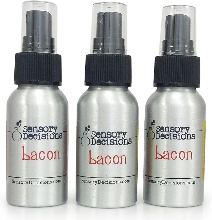 Bacon Smell - Bacon Fragrance Room Spray - Bacon Scent by Sensory Decisions (3 bottles)