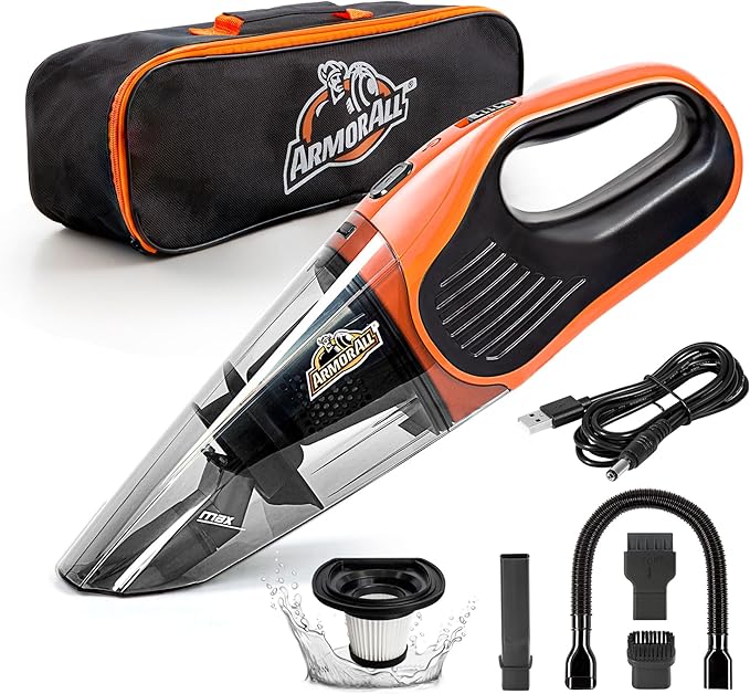 Armor All AA07V1 0902 Handheld Car Vac Orange