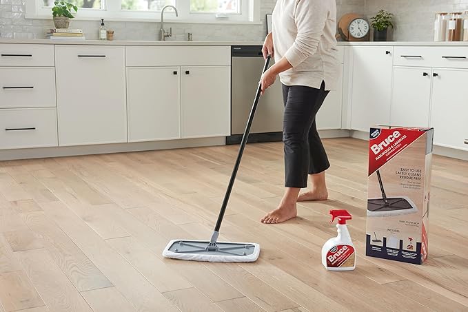 Bruce Hardwood &amp Laminate Cleaning System (with Terry Cloth Mop Cover)